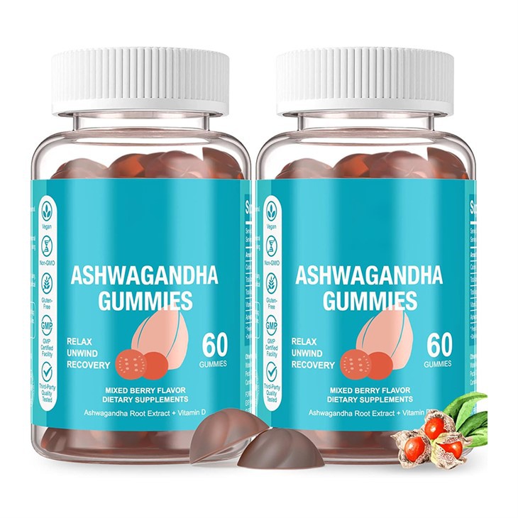 Gumii cu vitamina D3 Ashwagandha