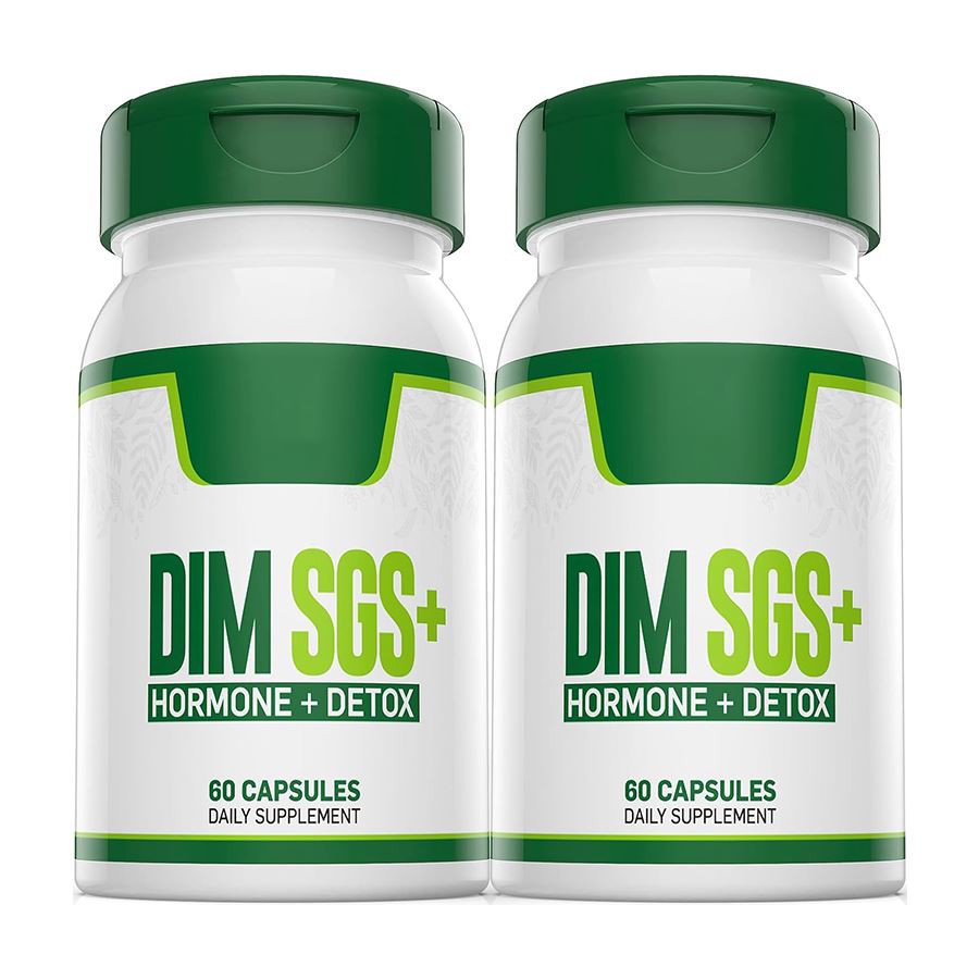 DIM SGS+ Hormon & Detox Supliment 60 Capsule Suport de echilibru hormonal cu cel mai bine vândut