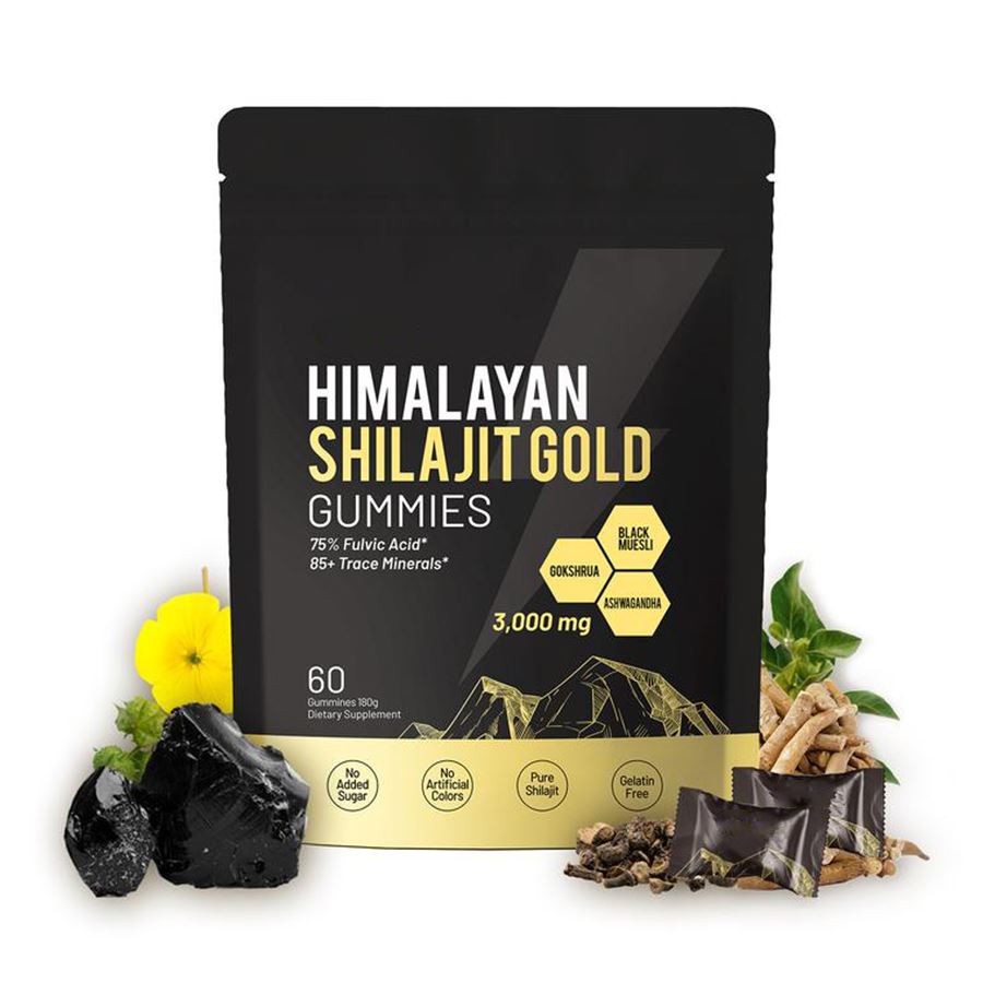 Himalayan Shilajit Gold Gummies Potenta Wellness a naturii Elixir