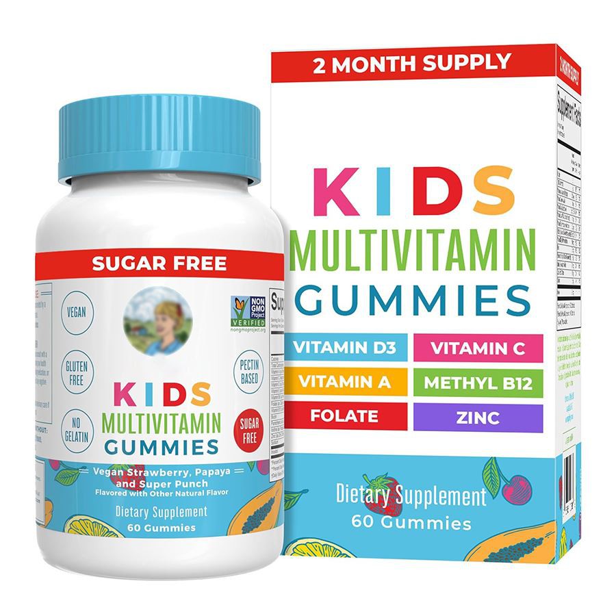 Maryruth's Kids Multivitamin Gummies Suport delicios, nutritiv, ambalat pentru corpuri în creștere