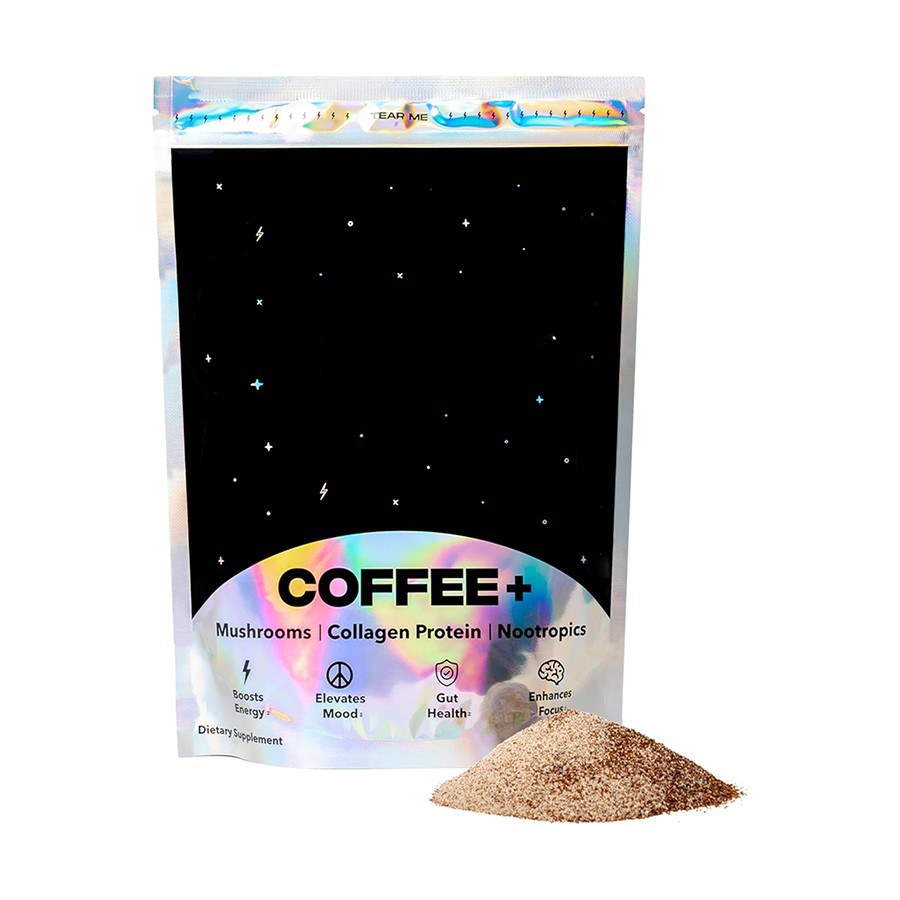 Amestecul cu nutrienți de cafea cu ciuperci