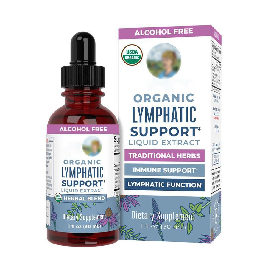 Suport limfatic organic Extract lichid din plante