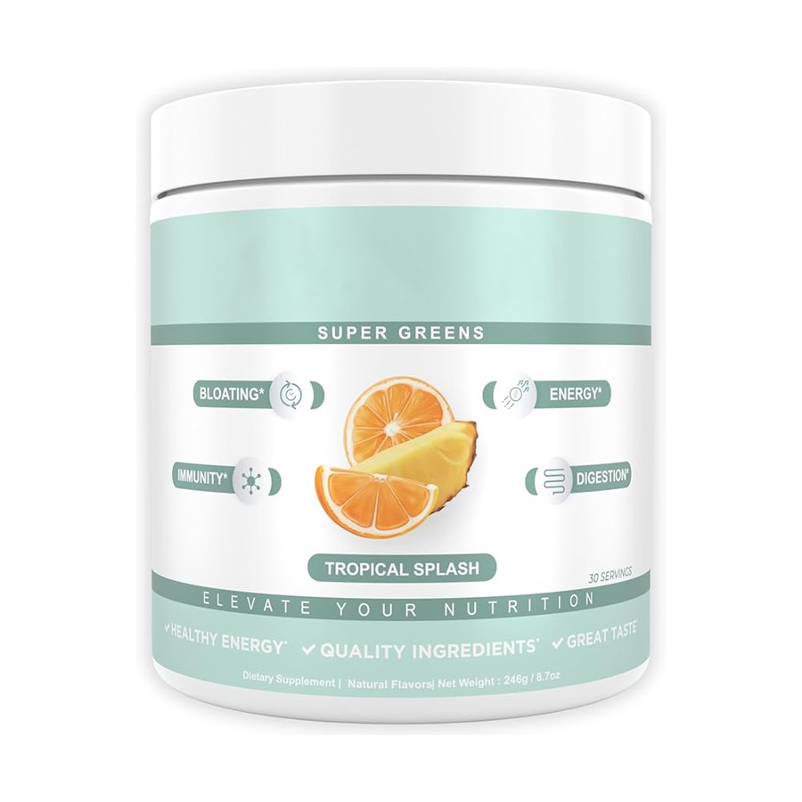 Pudră de băutură super verde