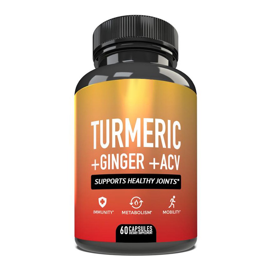 Turmeric ghimbir acv, toate amestecul natural pentru imunitate, suport pentru inflamație pentru mobilitate
